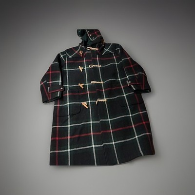 Men’s Vintage Ralph Lauren plaid duffel coat  Sz L - $349.00