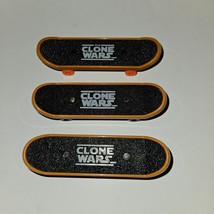 3 McDonald&#39;s Star Wars Skateboards Toy Lot Obi-Wan General Grievous Mace Windu - £9.30 GBP