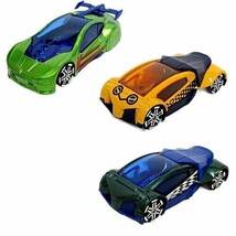 Set *3 Race Car Models – Street Racer, Motormax Scale 1:64 – Special... - $664.49 MXN