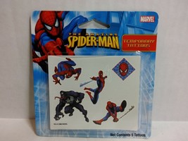 Marvel The Amazing Spider-Man Provvisori Tatuaggi (2008, Originale Seale... - $6.98