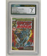 PERFECT 10 AUTO ~ CGC JSA SS 7 SIGNED Mike Ploog Ghost Rider #1 Art Card - $3,015.66 MXN