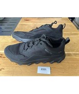 Ecco MX Low Goretex Hiking Shoe Mens Size 10-10.5 Black Gore-Tex Waterproof - £47.42 GBP