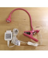 IKEA Jansjo LED Clamp Spotlight Gooseneck Lamp in Pink - $369.20 MXN