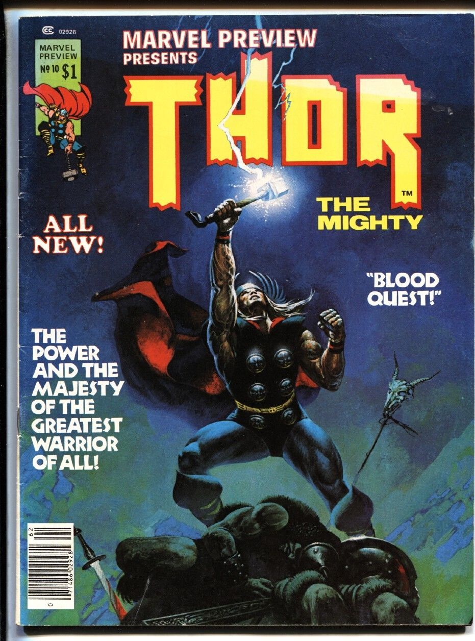 Primary image for MARVEL PREVIEW #10 comic magazine 1975-THOR