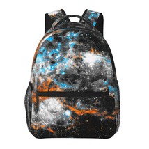 galaxy space school backpack back pack  bookbags   for boys  kids small daypack - £21.62 GBP