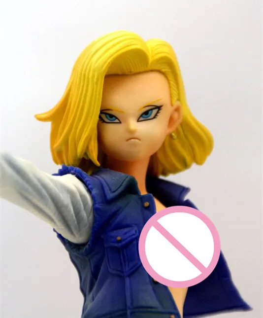 Sexy Android 18 Lazuli anime girl figure nude anime figure - Action