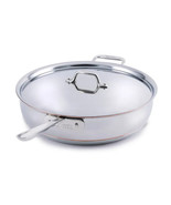 All-Clad Stainless Steel Copper Core 5- Ply  6-qt Essential Pan with lid - £222.96 GBP