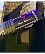 Tonino Lamborghini Cigar Lighter  Black Dual Flame  w/ Keychain Flame Ad... - €18,81 EUR