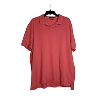 Polo Ralph Lauren Golf Shirt Size XXL Salmon Knit Classic Fit Pony Logo Mens - £15.63 GBP