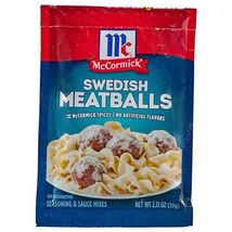 Mccormick Swedish Meatball Mix, 2.11 oz - $7.87