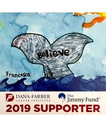 Dana Farber Cancer Institute Magnet Jimmy Fund Supporter 2019 Whale Beli... - $373.69 MXN