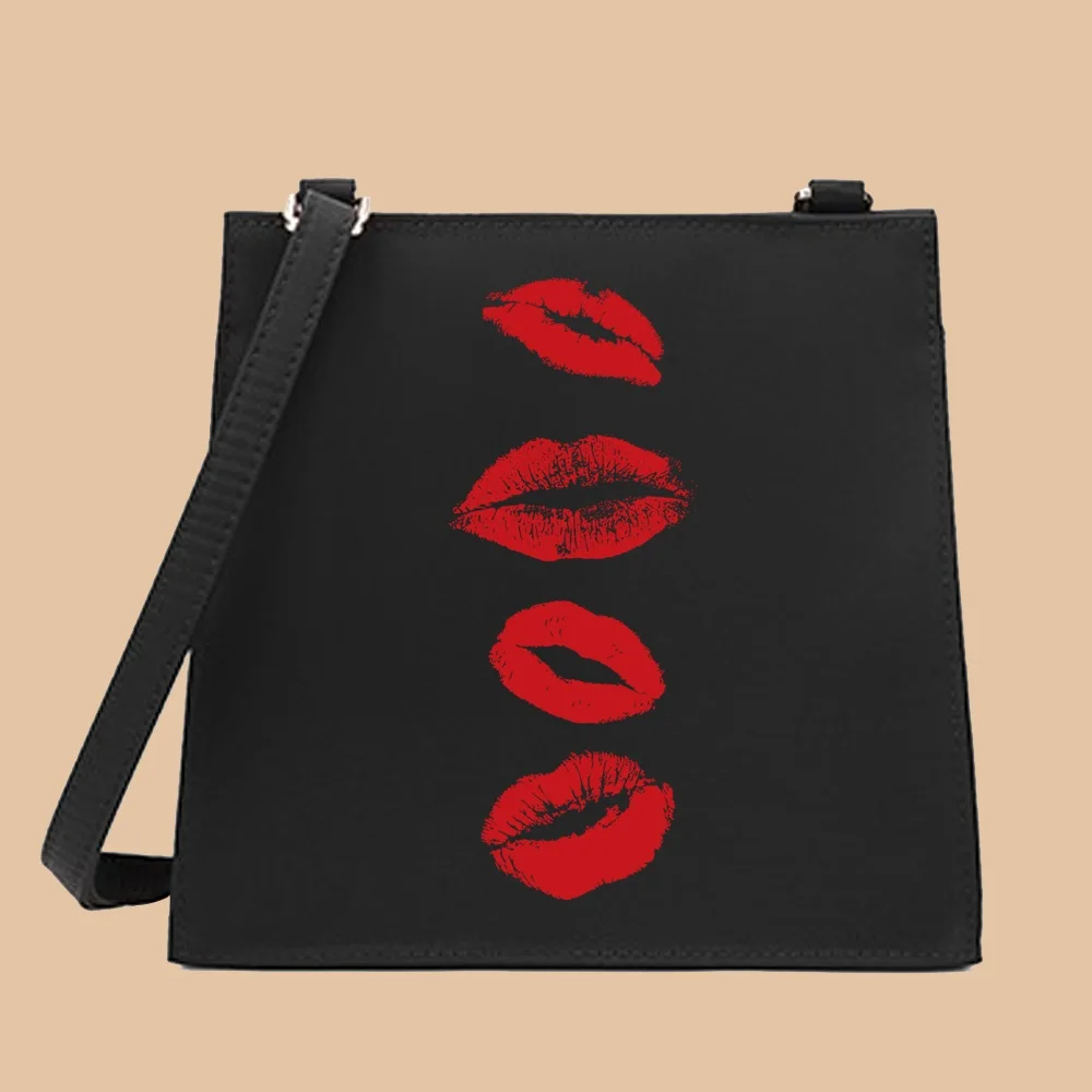 Ags 2022 women commuter messenger case fashion shoulder casual dinner bag mouth pattern thumb200