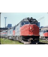 Original Slide Amtrak AMTK 595 EMD SDP40F 16th St. Chicago ILL 5-24-76 - $17.57