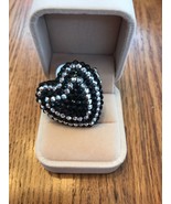 Heart Love Ring-One Size Ships N 24h-BRAND NEW - $25.15