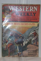 WESTERN WEEKLY, Volume 1, Number 33, ca. 1910  Vintage Western Pulp Magazine - £10.59 GBP