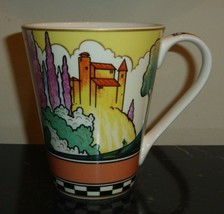 Royal Worcester The Art Deco Collection Castles in the Air Tea Coffee Mug - £38.20 GBP