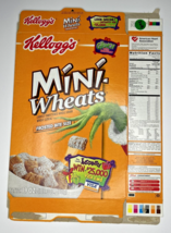 2001 Empty Mini-Wheats Visa Offer The Grinch 19OZ Cereal Box SKU U200/368 - $18.99