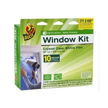 Duck Brand 281506 Indoor 10-Window Shrink Film Insulator Kit, 62-Inch By 420-Inc - £93.05 GBP