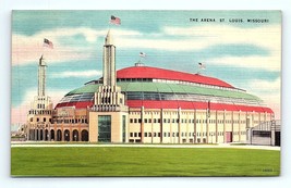 Postcard St. Louis Missouri The Arena Oakland Ave. Forest Park Exhibit Shows  - £5.19 GBP