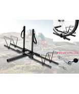 Double Bike Bicycle Hitch Mount Adjustable Platform Bikes Rack Carrier /... - $1,172.72 MXN
