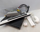 Nintendo Wii U 32GB Black Console Bundle - NO Game Pad - TESTED &amp; Working - £58.53 GBP