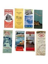 Canada Vintage 40s 50s Travel Brochure Lot Toronto Manitoba Ottawa Alberta - $18.00