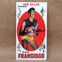 1969 Topps #57 Joe Ellis Signed Card Autograph San Francisco Warriors - $14.95