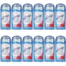 12-New Secret Anti-Perspirant/Deodorant, Invisible Solid, Powder Fresh, 2.6 Oz, - £47.55 GBP