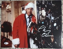 Chevy Chase Christmas Vacation Signed Photo 11x14 Photo Beckett BAS COA! - £109.99 GBP