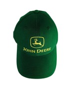 JOHN DEERE Logo Green Baseball Hat Ball Cap, James River Equipment ProWe... - $32.94 CAD