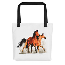 Wild Horses Tote bag - $22.77