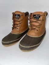 Magellan Outdoors Thermolite Brown Men&#39;s Steel Shank Boots US 7 FWMFFS4008 - $39.99