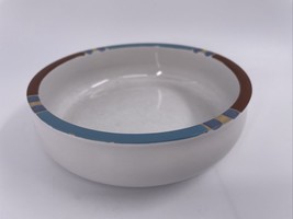 MESA WHITE SAND by Dansk 5 7/8 in Coupe Soup Cereal Bowl Crafted Portugal Blue - £11.64 GBP
