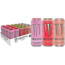 Monster Energy Ultra Variety Pack, Strawberry Dreams, Watermelon, Peachy Keen (1 - £52.62 GBP