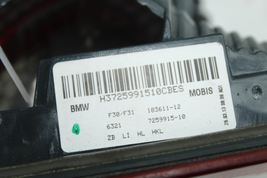 Driver Left Tail Light Decklid Mounted Fits 12-15 BMW 320i 71694 image 6