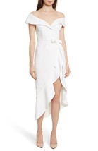 Alice and Olivia Josie Off-the-Shoulder Wrap Dress - £185.89 GBP
