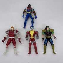 Vintage Lot of 4 X Men Toy Biz 1990s Action Figures Played with Condition  - $16.83
