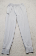 Under armour Activewear Pants Mens Medium Gray Elastic Waist Tapered Leg... - $19.30