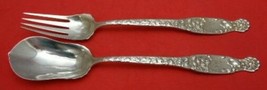 Heraldic by Whiting Sterling Silver Vegetable Serving Set 2pc Pointed 12" - €1.029,27 EUR