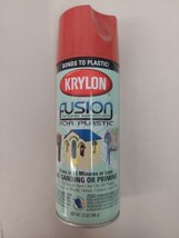 Krylon Fusion for Plastic Spray Paint 2332 Sun Dried Tomato 12 oz Discon... - £27.05 GBP