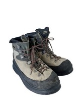 SIMMS G3 Mens GUIDE Boots Wading Fly Fishing Lace Up Felt Sole Sz 11 - $81.59