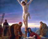 JESUS CHRIST ON CROSS PUBLICITY PHOTO 8X10 - £5.69 GBP