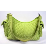 Vera Bradley Key Lime Green Purse Handbag 14&quot; x 7&quot; - £15.13 GBP