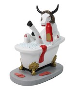 Cow Parade Victorian Bathtub Hot Scene Amore Pin Up Cow Collector&#39;s Figu... - $68.75 CAD