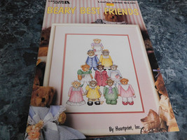 Beary Best Friends Leaflet 2248 Leisure Arts cross stitch - £2.39 GBP