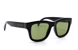 New Gucci GG1135S 001 Black Green Polarized Authentic Sunglasses 51-19 - £266.15 GBP