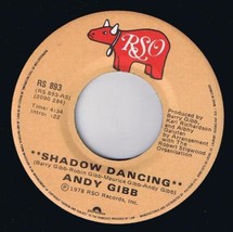 Andy Gibb Shadow Dancing 45 rpm Let It Be Me Canadian Press - $4.94