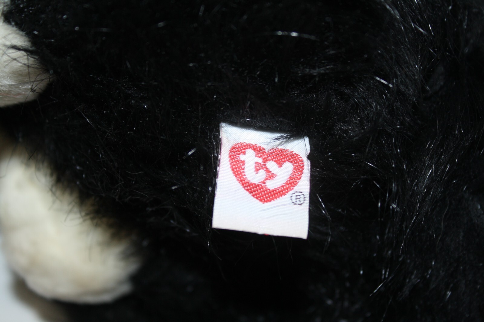 Ty Classic Shadow Black Cat 12" Plush Retired Halloween VTG 1999 Stuffed Animal Item image 14