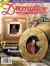 Better Homes and Gardens Decorative Woodcrafts Magazine August 2000 - £3.87 GBP