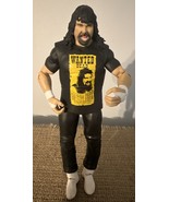 WWE WWF Mick Foley Jakks Limited 1 of 3000 Cactus Jack Wrestlemania 22 H... - £14.39 GBP